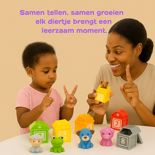 Peekabo Kleurrijke boerderijdieren -  educatie