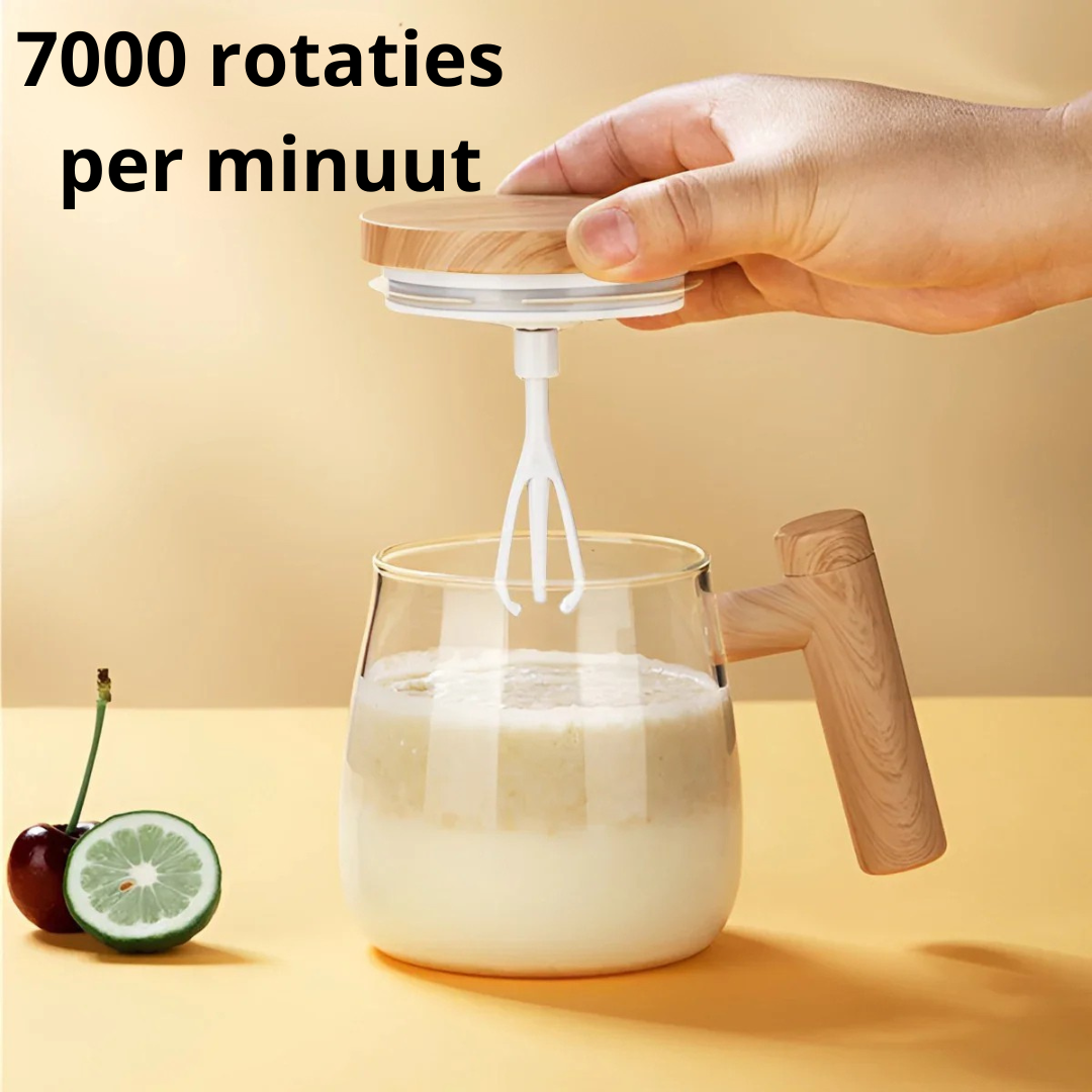 Zelfroerende mok - Slim roeren, waar je ook bent – thuis, werk, auto of sport