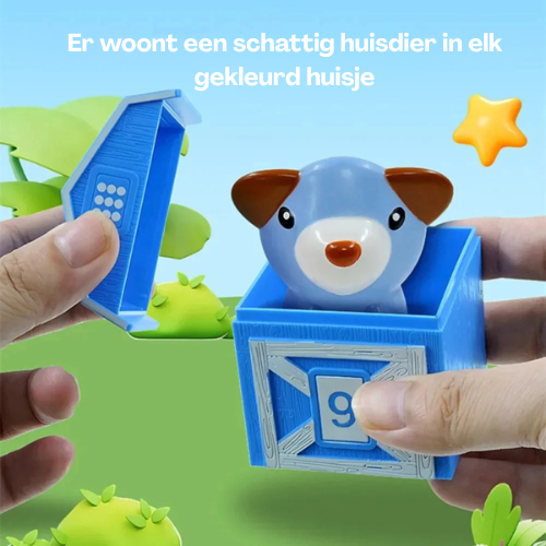 Peekabo Kleurrijke boerderijdieren -  educatie