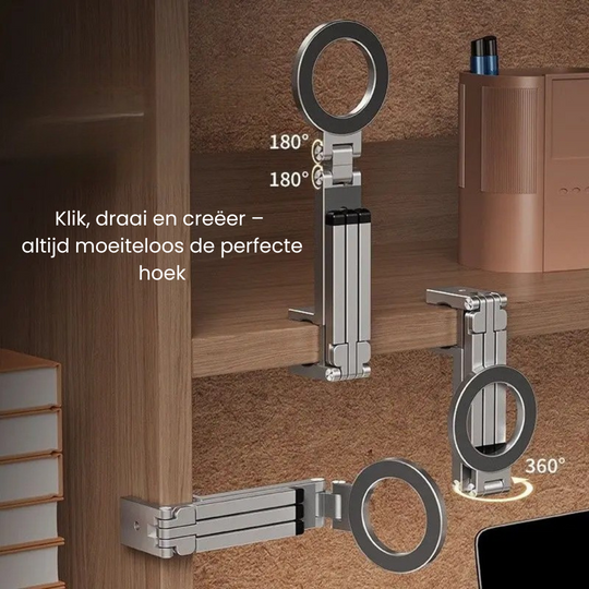 Opvouwbare Magnetische telefoonstatief