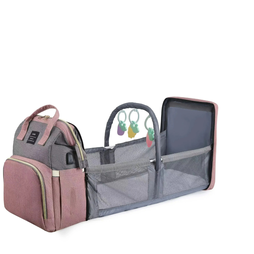 Alles-in-één luiertas met USB