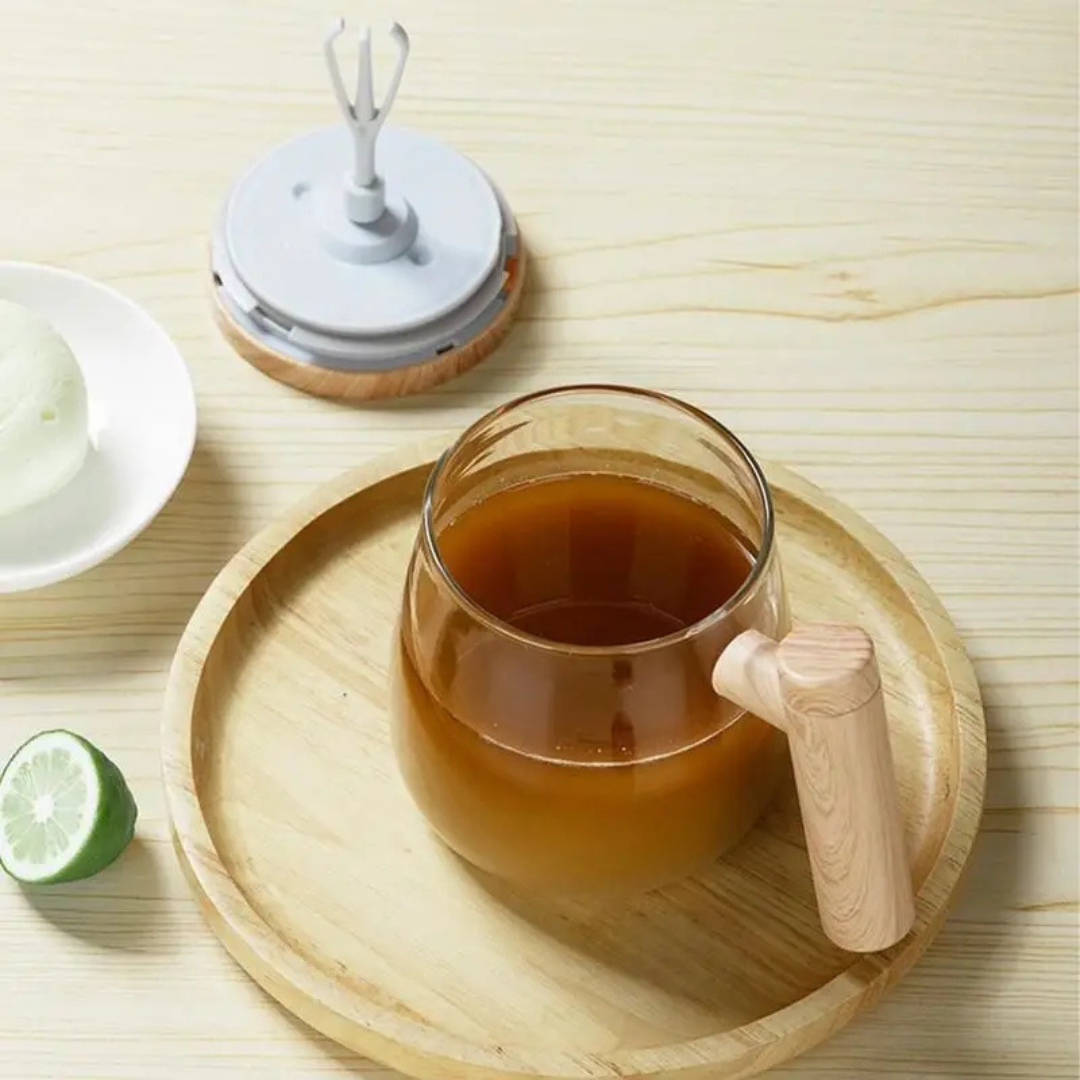 Zelfroerende mok - Slim roeren, waar je ook bent – thuis, werk, auto of sport